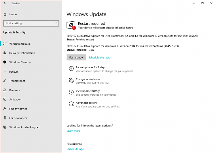 KB4565503 Cumulative Update Windows 10 v2004 build 19041.388 - July 14-image.png