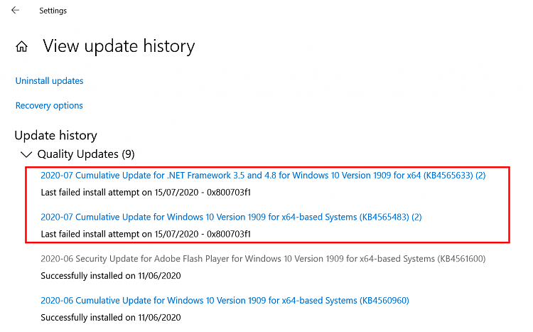 KB4565483 CU Win 10 v1903 build 18362.959 and v1909 build 18363.959-failed-install-2020-07-15.png