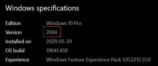 KB4568831 Cumulative Update Windows 10 v2004 build 19041.423 - July 31-v1.jpg