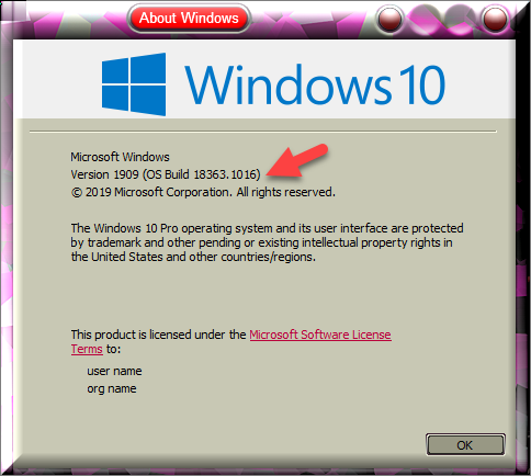 KB4565351 CU Win 10 v1903 build 18362.1016 and v1909 build 18363.1016-winver-after-installing-kb4565351.png