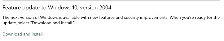 How to get the Windows 10 May 2020 Update version 2004-2004-update.jpg