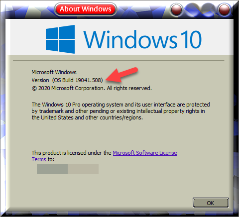 KB4571756 Cumulative Update Windows 10 v2004 build 19041.508 - Sept. 8-winver-after-installing-kb4571756.png