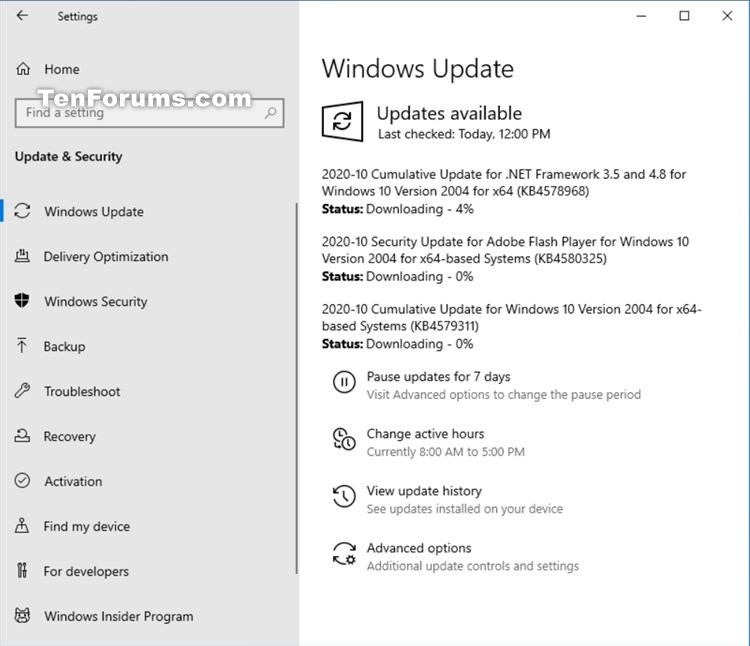 KB4579311 Cumulative Update Windows 10 v2004 build 19041.572 - Oct. 13-kb4579311.jpg