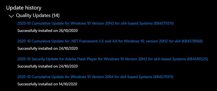 KB4579311 Cumulative Update Windows 10 v2004 build 19041.572 - Oct. 13-2020-10-26_192955.jpg