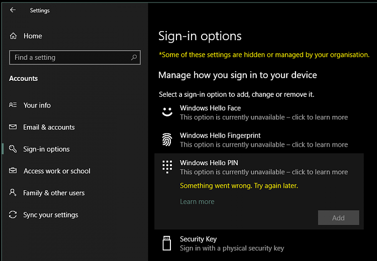 KB4592438 CU Windows 10 v2004 build 19041.685 and v20H2 19042.685-signin.png