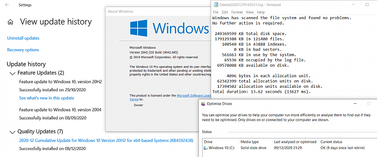 KB4592438 CU Windows 10 v2004 build 19041.685 and v20H2 19042.685-kb4592438-chkdsk-ssd.png