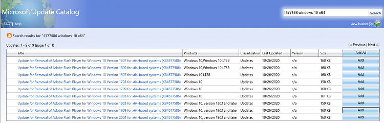 update for removal of adobe flash player for windows 10 update for removal of adobe flash player for windows 10