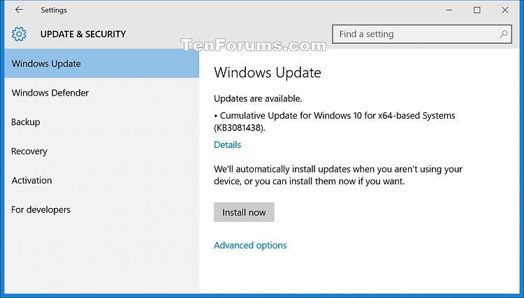Cumulative Update KB3081438 for Windows 10 August 14th-kb30814838.png