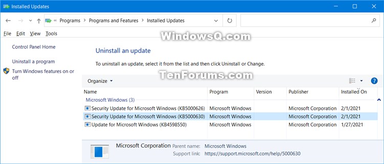 KB5000626 Windows 10 Insider Preview Dev Build 21301.1010 Feb. 1-kb5000630.jpg