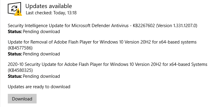 KB4577586 Update for removal of Adobe Flash Player - Oct. 27-image.png