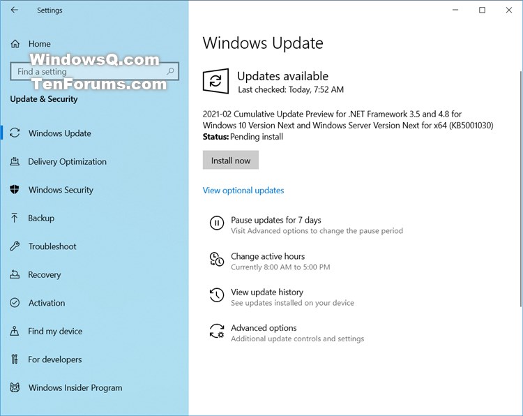 KB5001030 Cumulative Update .NET Framework 3.5 and 4.8 Windows 10 Next-kb85001030.jpg