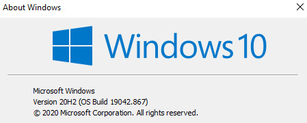 KB5000802 CU Windows 10 v2004 build 19041.867 and v20H2 19042.867-2021-03-10_005430.jpg