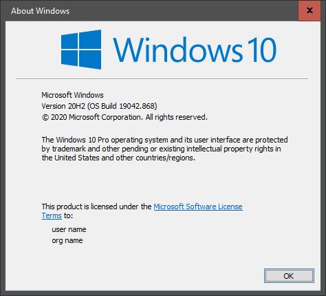 KB5001567 CU Windows 10 v2004 build 19041.868 and v20H2 19042.868-capture.jpg