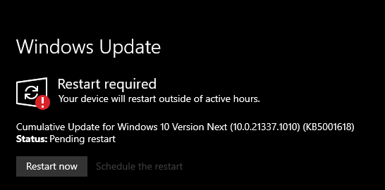 KB5001618 Windows 10 Insider Preview Dev Build 21337.1010 - March 19-image.png