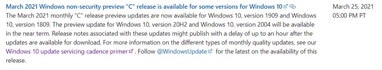 KB5001648 Cumulative Update for Windows 10 v1909 18363.1443 - March 18-update.jpg