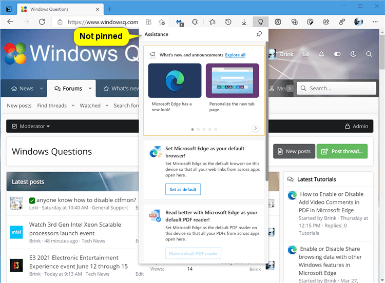 Add or Remove Assistance Home Button on Toolbar in Microsoft Edge-microsoft_edge_show_assitance_home_not_pinned.png