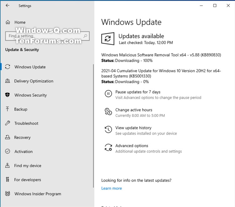 KB5001330 CU Windows 10 v2004 build 19041.928 and v20H2 19042.928-kb5001330.jpg