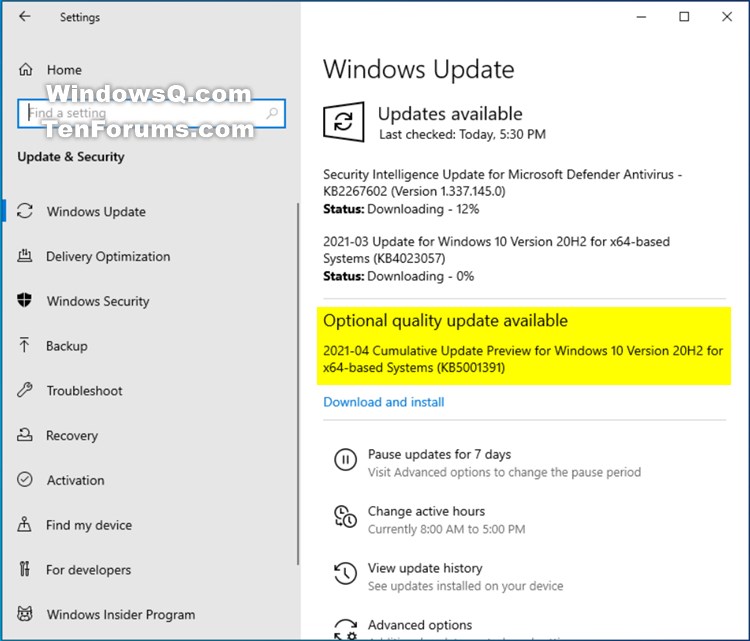 KB5001391 CU Windows 10 v2004 build 19041.964 and v20H2 19042.964-kb5001391.jpg