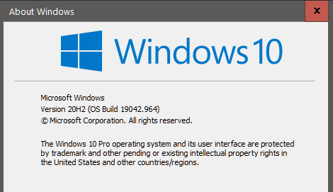 KB5001391 CU Windows 10 v2004 build 19041.964 and v20H2 19042.964-capture.png