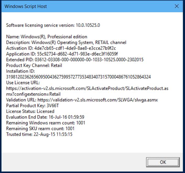 Announcing Windows 10 Insider Preview Build 10525-slmgr1.jpg