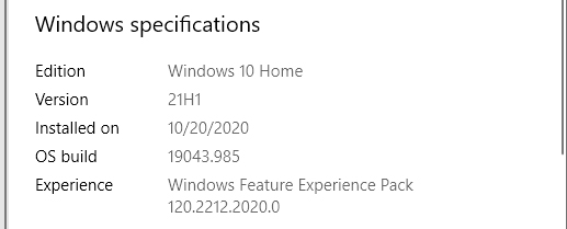KB5000736 Featured update Windows 10 version 21H1 enablement package-winver2.jpg