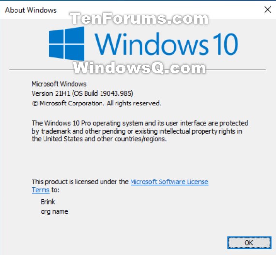 How to get the Windows 10 May 2021 Update version 21H1-19043.985.jpg