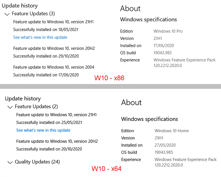 How to get the Windows 10 May 2021 Update version 21H1-20h1-feature-update-history-x86-vs-64.png