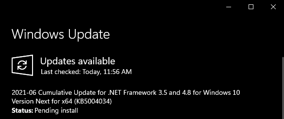 KB5004034 Cumulative Update .NET Framework 3.5 and 4.8 Windows 10 Next-image.png