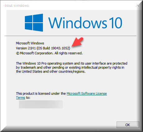 KB5003637 Windows 10 2004 19041.1052, 20H2 19042.1052, 21H1 19043.1052-winver-after-installing-kb5003637.png