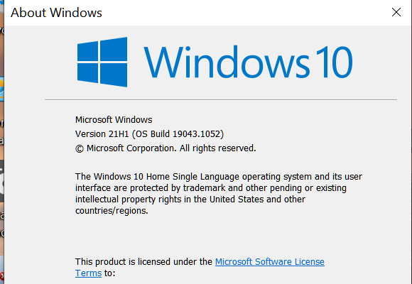 KB5003637 Windows 10 2004 19041.1052, 20H2 19042.1052, 21H1 19043.1052-winver-9-june-2021.png