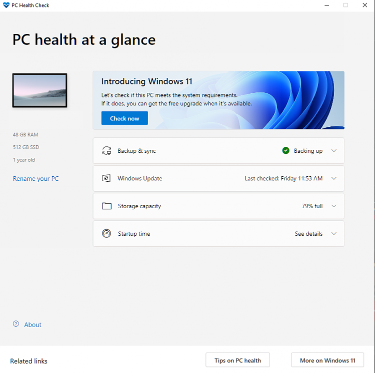 pc health check windows 11 pc health check windows 11