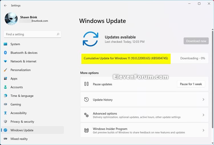KB5004745 Windows 11 Insider Preview Dev Build 10.0.22000.65 - July 8-kb5004745.jpg