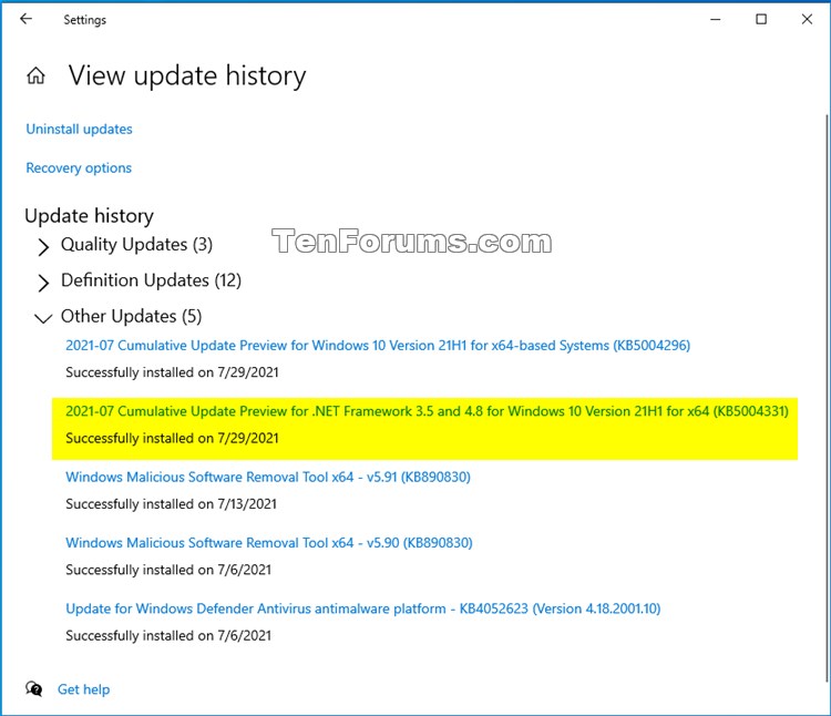 KB5004331 Cumulative Update .NET Framework 3.5 and 4.8 for Windows 10-kb5004331.jpg