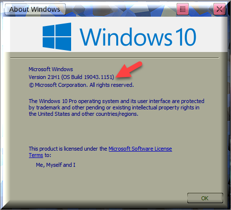 KB5004296 Windows 10 2004 19041.1151, 20H2 19042.1151, 21H1 19043.1151-winver-after-installing-kb5004296-asus.png