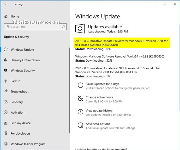 KB5005101 Windows 10 Insider RP 19043.1200 (21H1) 19044.1200 (21H2)-kb5005101.jpg