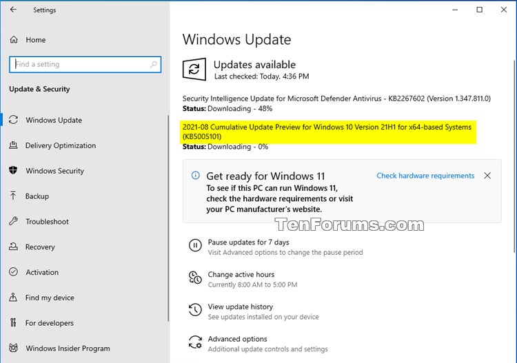 KB5005101 Windows 10 Insider RP 19043.1202 (21H1) 19044.1202 (21H2)-kb5005101.jpg