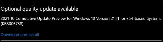 KB5006738 Windows 10 2004 19041.1320, 20H2 19042.1320, 21H1 19043.1320-image.png