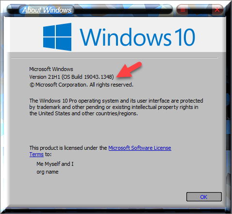 KB5007186 Windows 10 2004 19041.1348, 20H2 19042.1348, 21H1 19043.1348-winver-after-installing-kb5007186.png