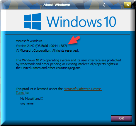 KB5007253 Windows 10 19041.1387, 19042.1387, 19043.1382, 19044.1387-winver-after-installing-kb5007253.png