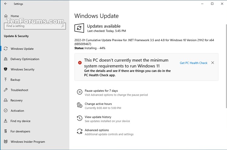 KB5009467 Cumulative Update .NET Framework 3.5 and 4.8 for Windows 10-kb5009467.jpg