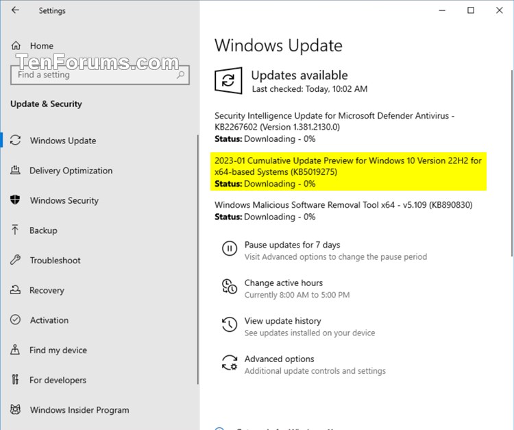 KB5019275 Windows 10 Insider Release Preview 19044.2545 and 19045.2545-kb5019275.jpg