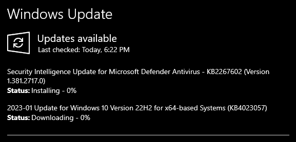 KB5019275 Windows 10 Insider Release Preview 19044.2545 and 19045.2545-kb4023057.png