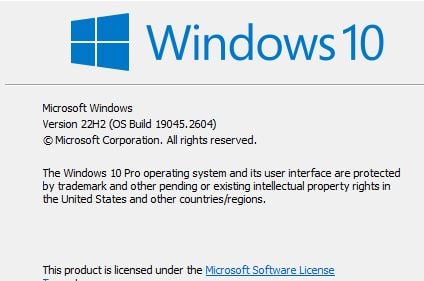 KB5022834 Windows 10 19042.2604, 19044.2604, and 19045.2604 - Feb. 14-winver22h2.jpg