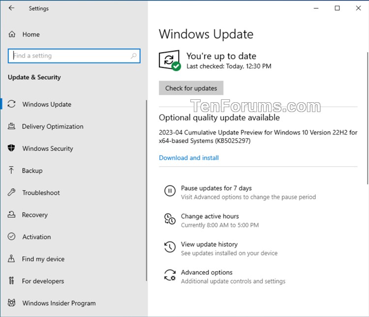 KB5025297 Windows 10 Cumulative Update Preview Build 19045.2913 (22H2)-kb5025297.jpg