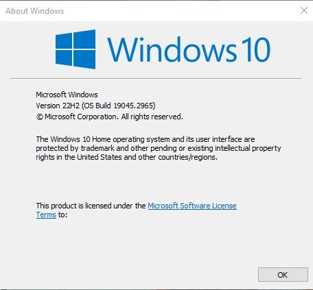 KB5026361 Windows 10 Update 19042.2965, 19044.2965, and 19045.2965-winver.jpg