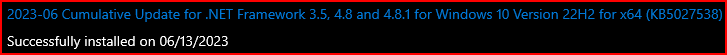 KB5027538 Cumulative Update .NET Framework 3.5, 4.8 and 4.8.1 (22H2)-kb5027538.png