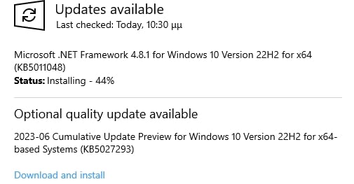 KB5027293 Windows 10 Cumulative Update Preview Build 19045.3155 (22H2)-kb85027293.jpg