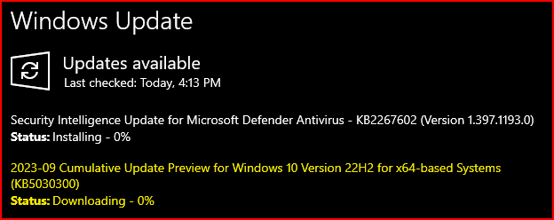 KB5030300 Windows 10 Insider Release Preview Build 19045.3513 (22H2)-kb5030300.png