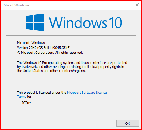 KB5030300 Windows 10 Cumulative Update Preview Build 19045.3516 (22H2)-19045.3516.png