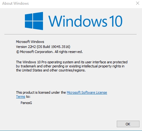 KB5030300 Windows 10 Cumulative Update Preview Build 19045.3516 (22H2)-3516.jpg
